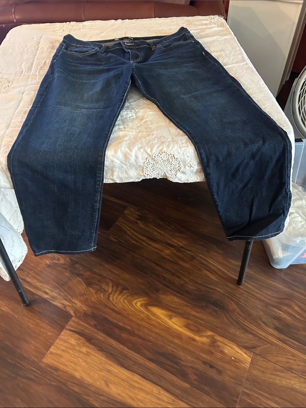 Kut from the Kloth Dark Indigo Jeans Catherine Boyfriend sz 14